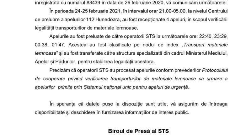 Răspuns STS Newsvj page