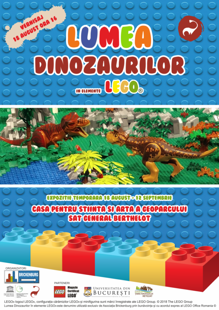 Afis expo dino lego