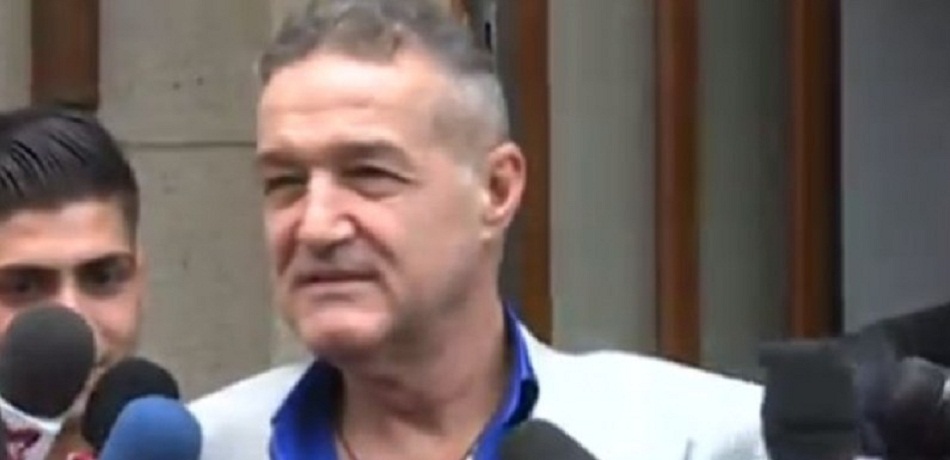 Gigi becali la iesirea de la dna am venit martor martor plec video