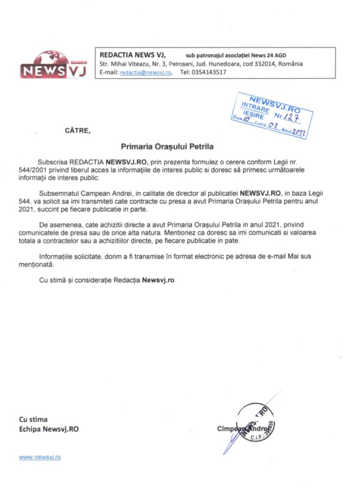 Prim orasul petrila